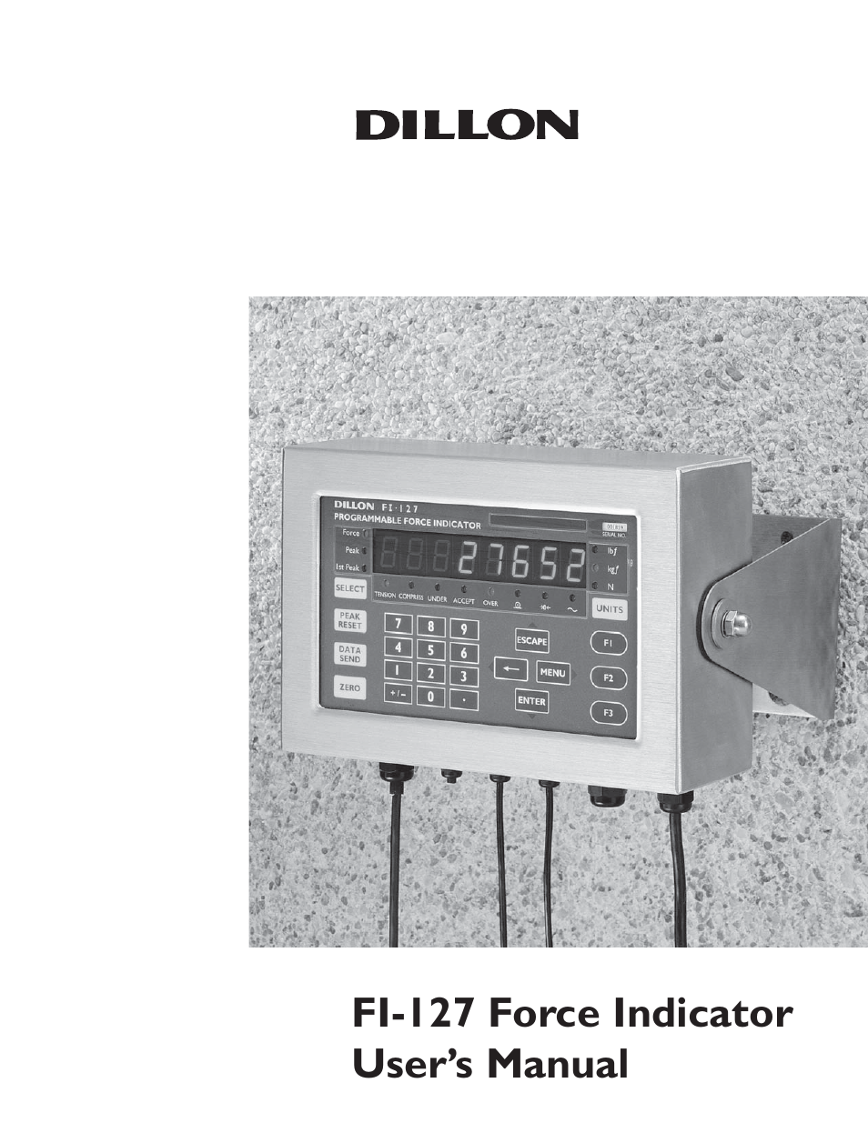 Dillon FI-127 User Manual | 68 pages