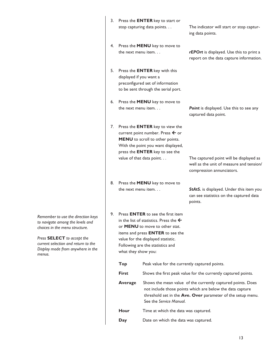 Dillon FI-127 User Manual | Page 13 / 68