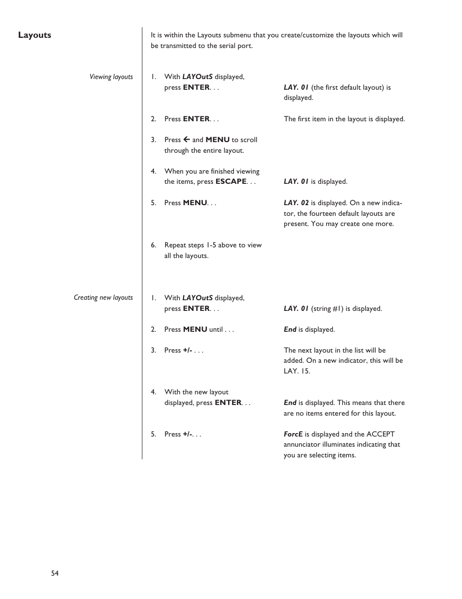 Dillon FI-127 User Manual | Page 54 / 68