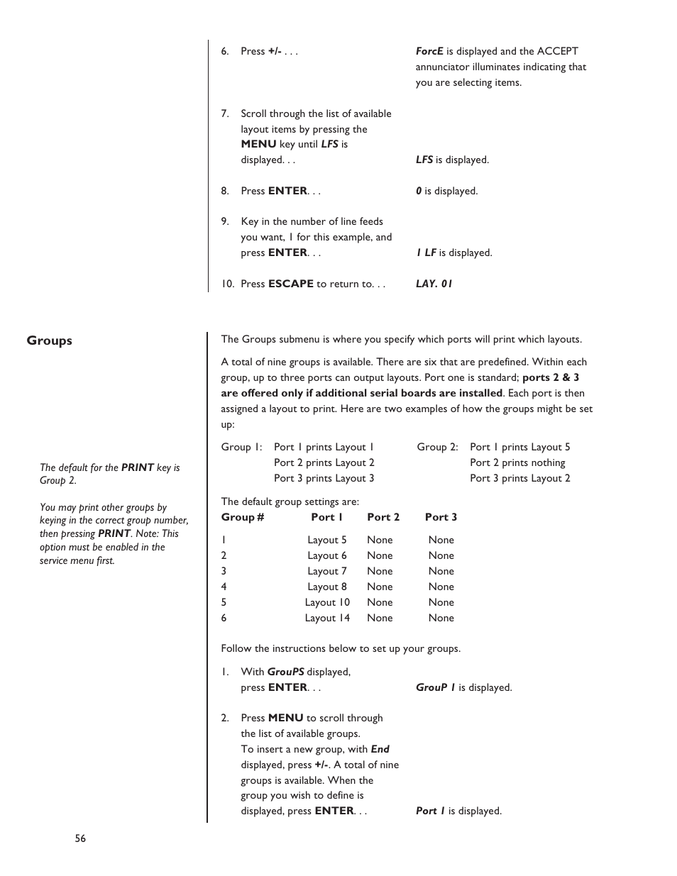 Dillon FI-127 User Manual | Page 56 / 68