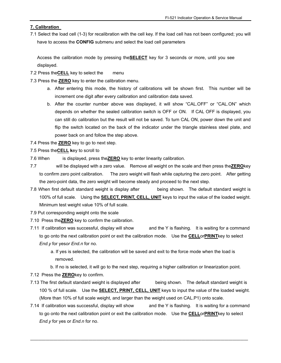 Dillon FI-521 User Manual | Page 24 / 44