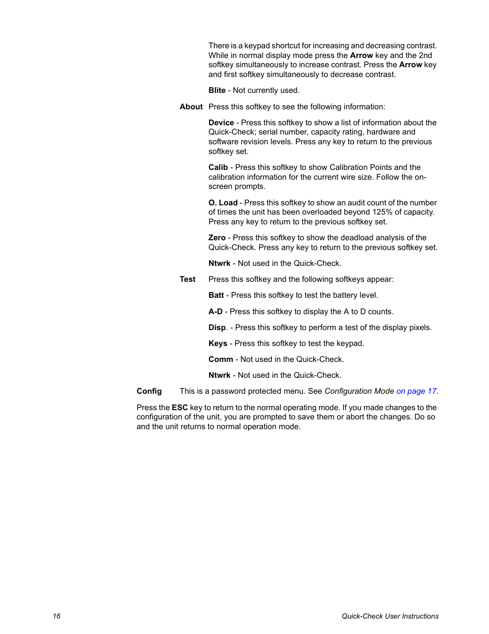 Dillon Quick-Check Wire Tension Meter (Old) User Manual | Page 16 / 28