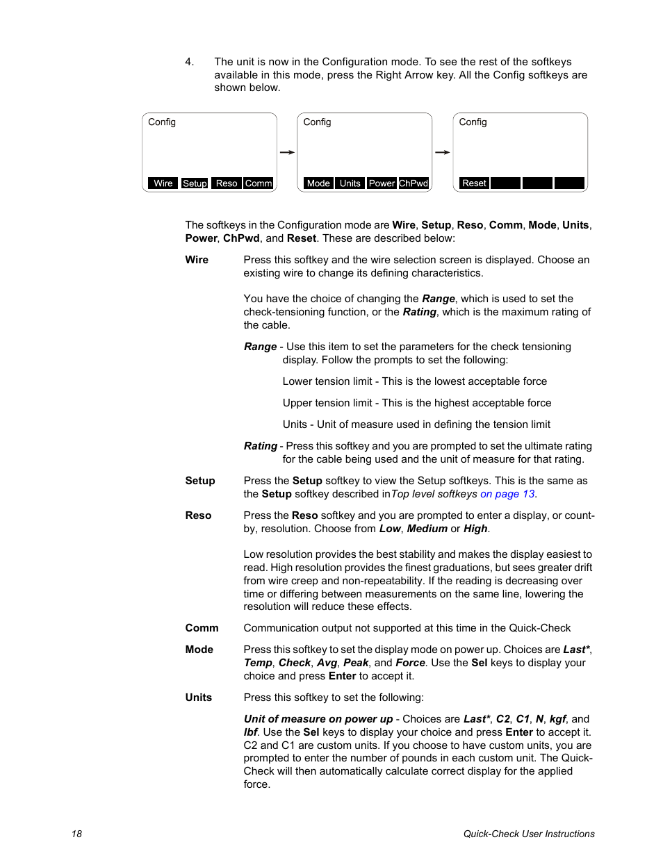 Dillon Quick-Check Wire Tension Meter (Old) User Manual | Page 18 / 28