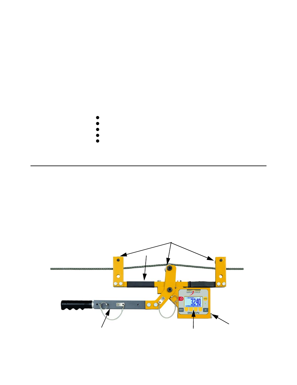 2 introduction, 1 unpacking, Chapter 2 introduction | Unpacking | Dillon Quick-Check Wire Tension Meter (Red) User Manual | Page 10 / 38