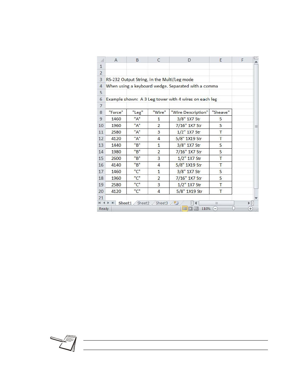 Dillon Quick-Check Wire Tension Meter (Red) User Manual | Page 22 / 38