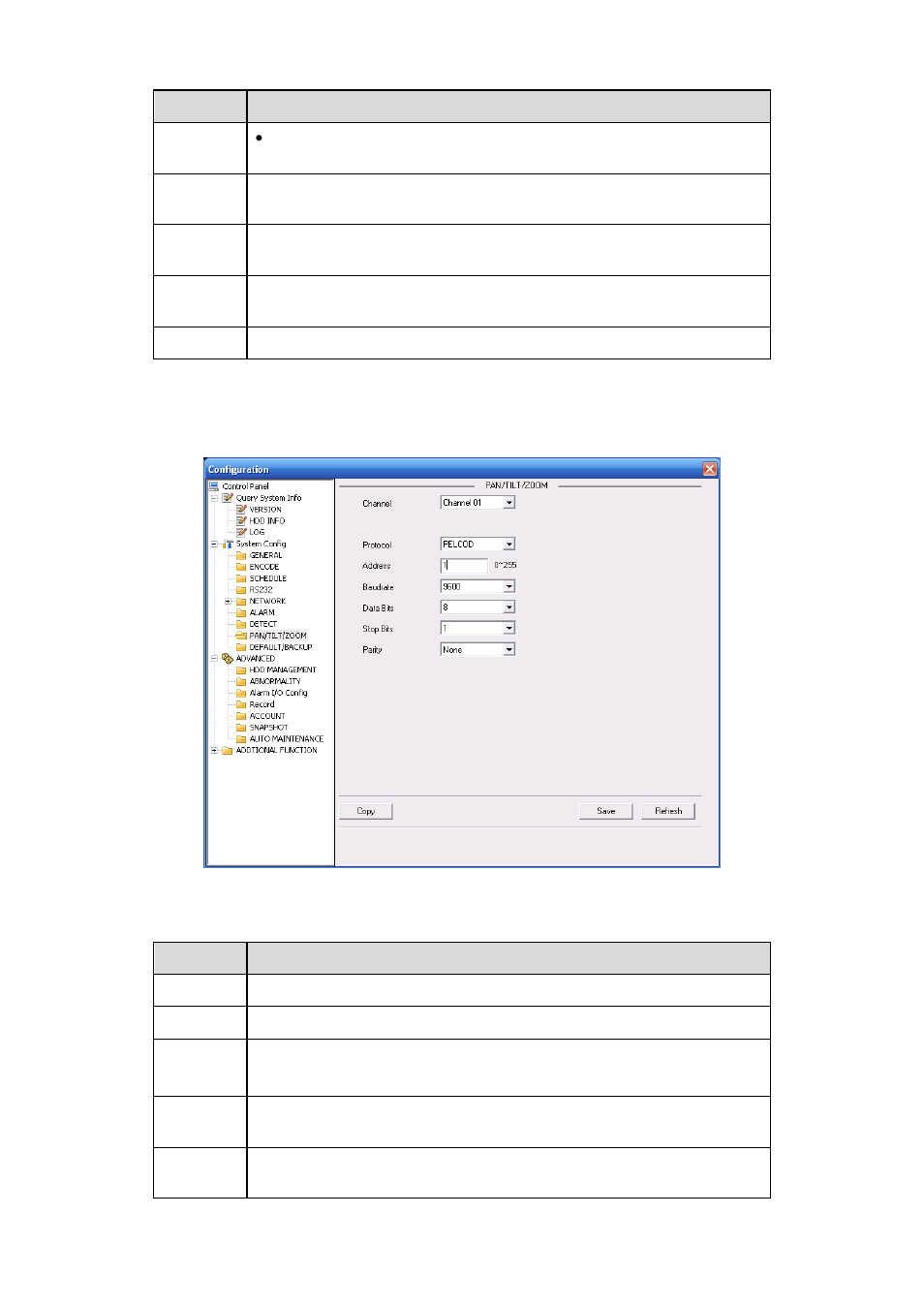 DVR systems DVR31xxH Series User Manual | Page 109 / 146
