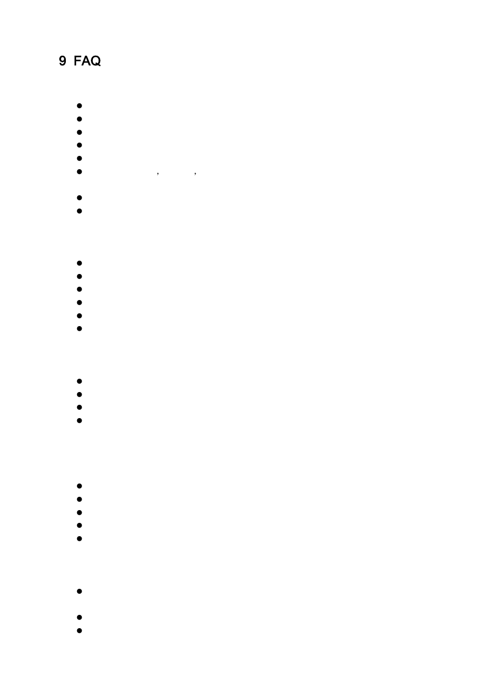 9 faq | DVR systems DVR31xxH Series User Manual | Page 126 / 146