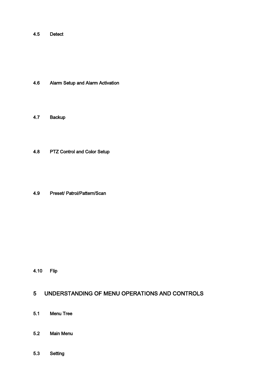 DVR systems DVR31xxH Series User Manual | Page 4 / 146