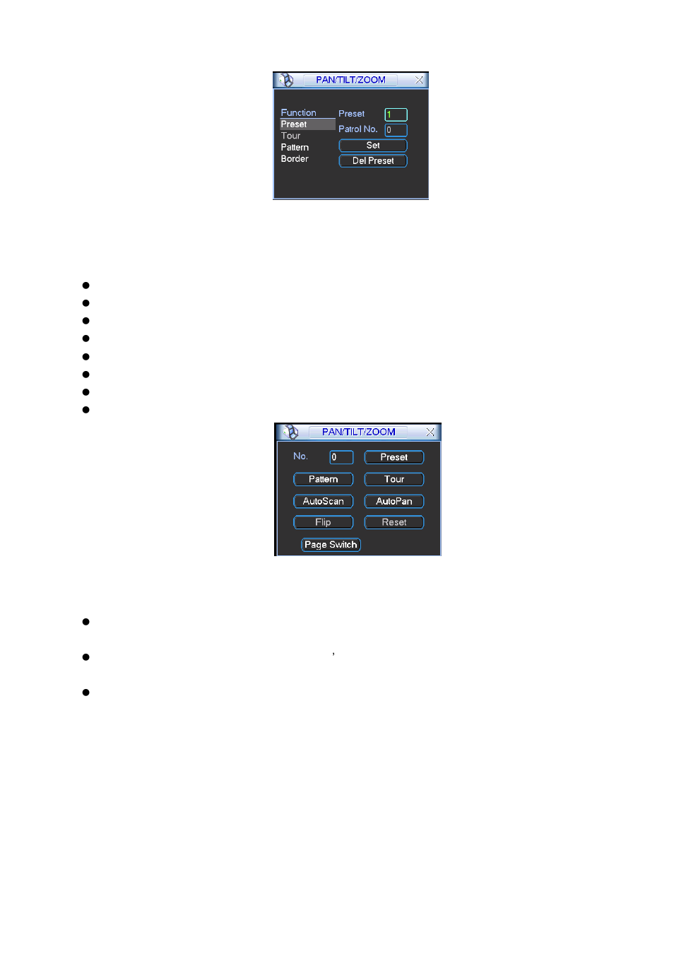 1preset setup, E figure 4-36 | DVR systems DVR31xxH Series User Manual | Page 49 / 146