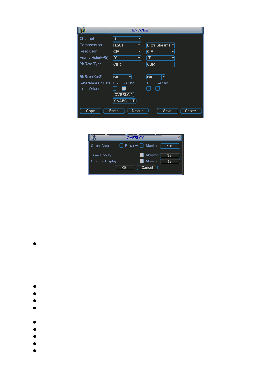 Schedule, Rs232 | DVR systems DVR31xxH Series User Manual | Page 56 / 146