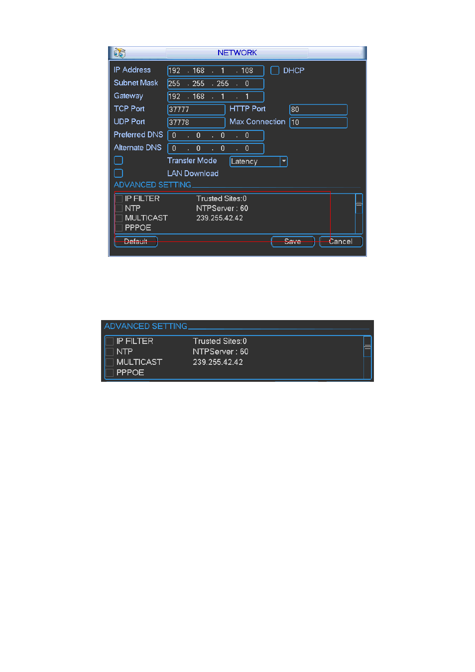 DVR systems DVR31xxH Series User Manual | Page 58 / 146