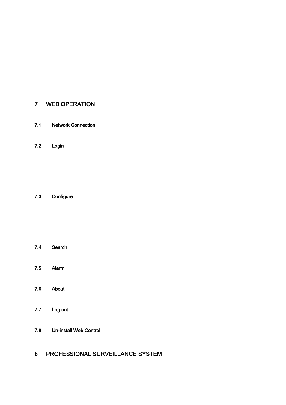 DVR systems DVR31xxH Series User Manual | Page 6 / 146
