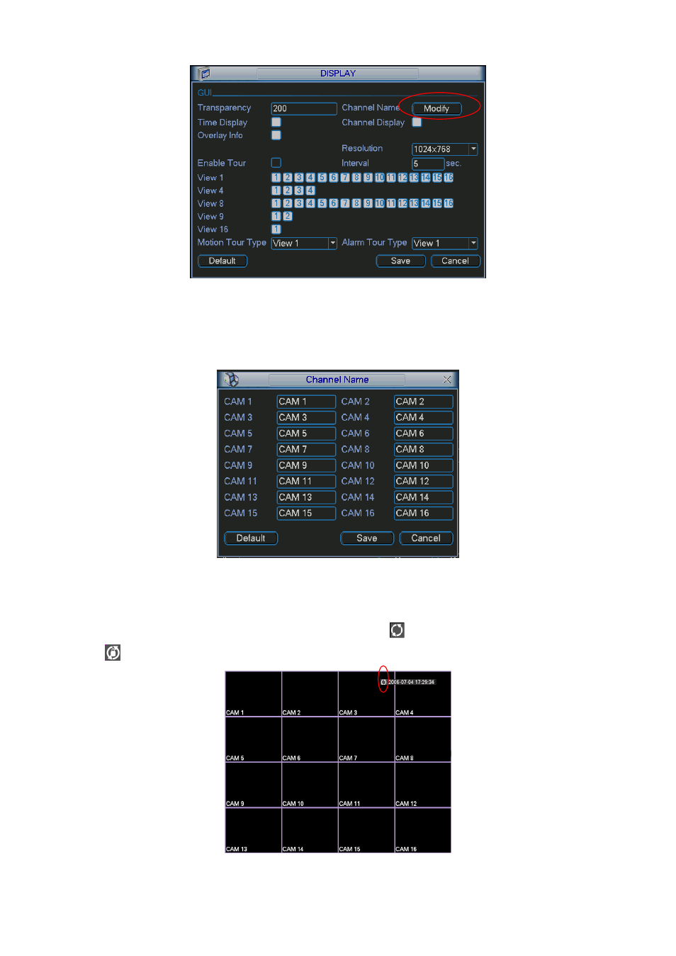 DVR systems DVR31xxH Series User Manual | Page 65 / 146