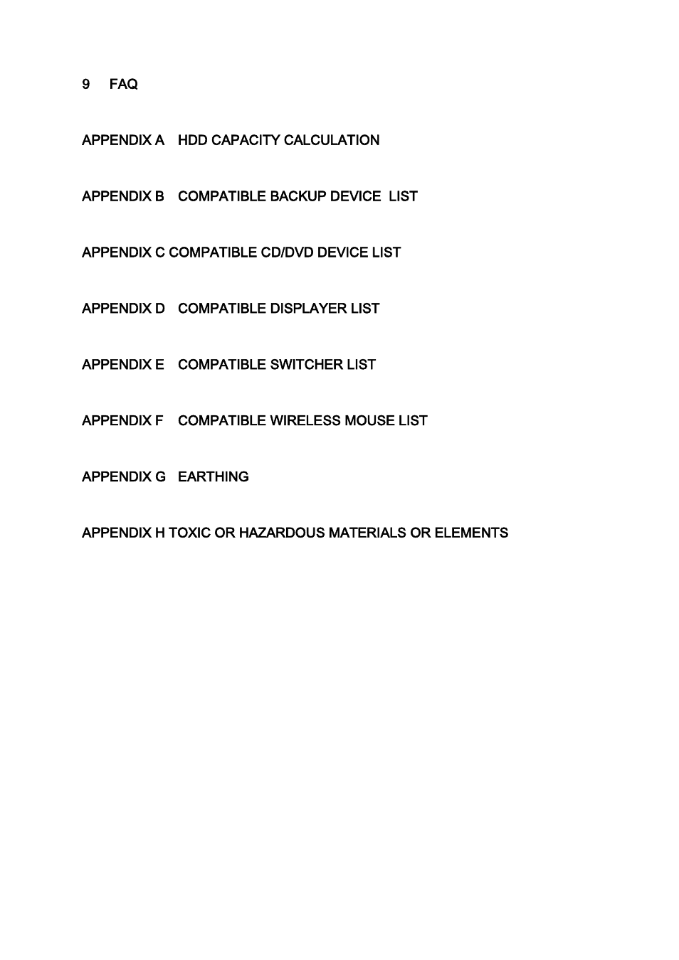DVR systems DVR31xxH Series User Manual | Page 7 / 146