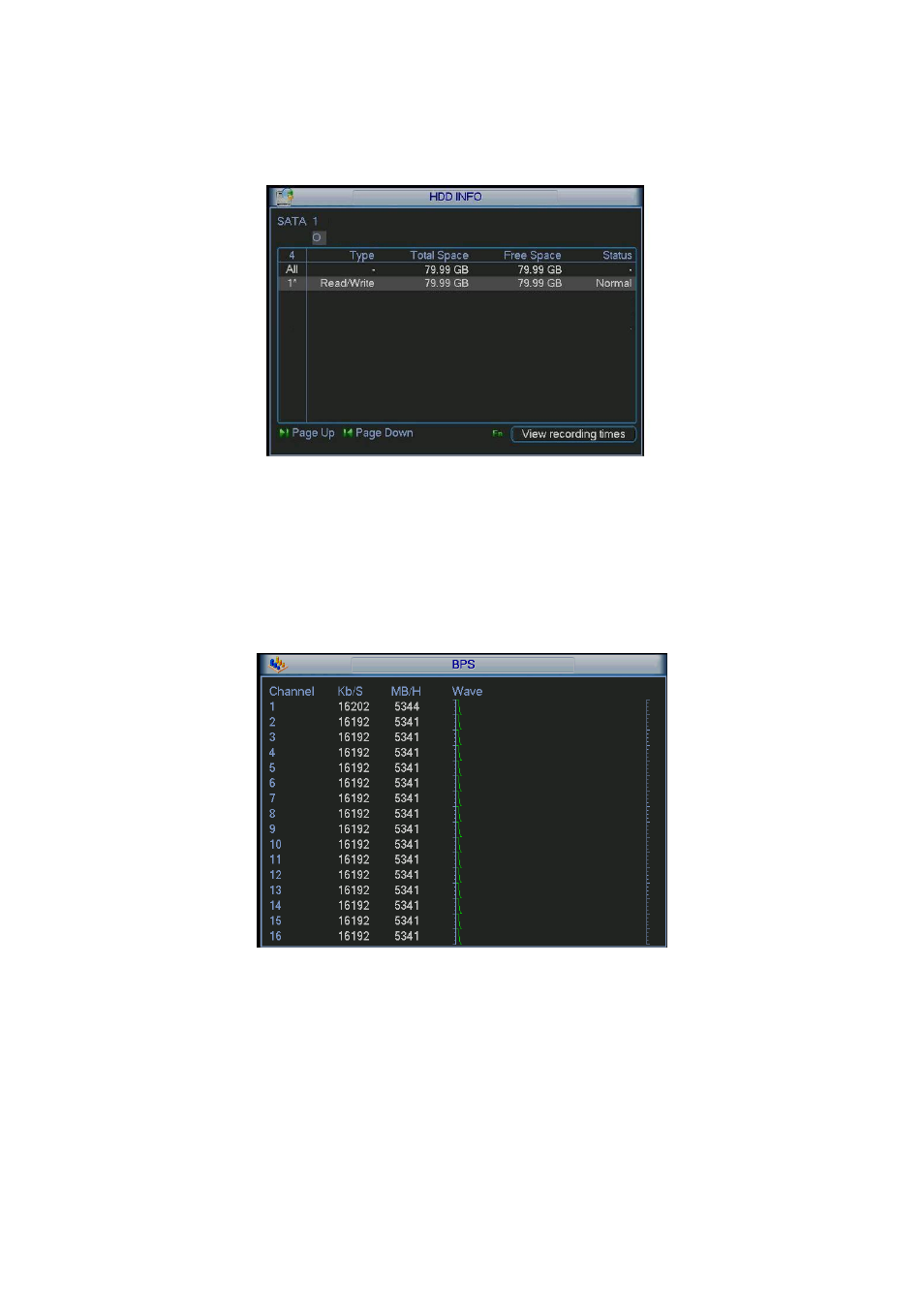DVR systems DVR31xxH Series User Manual | Page 74 / 146