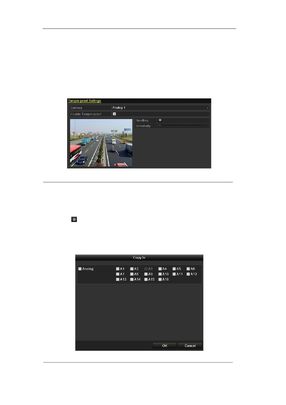 4 detecting video tampering | DVR systems DVR-HDE-960H-960H2 Series User Manual | Page 113 / 180