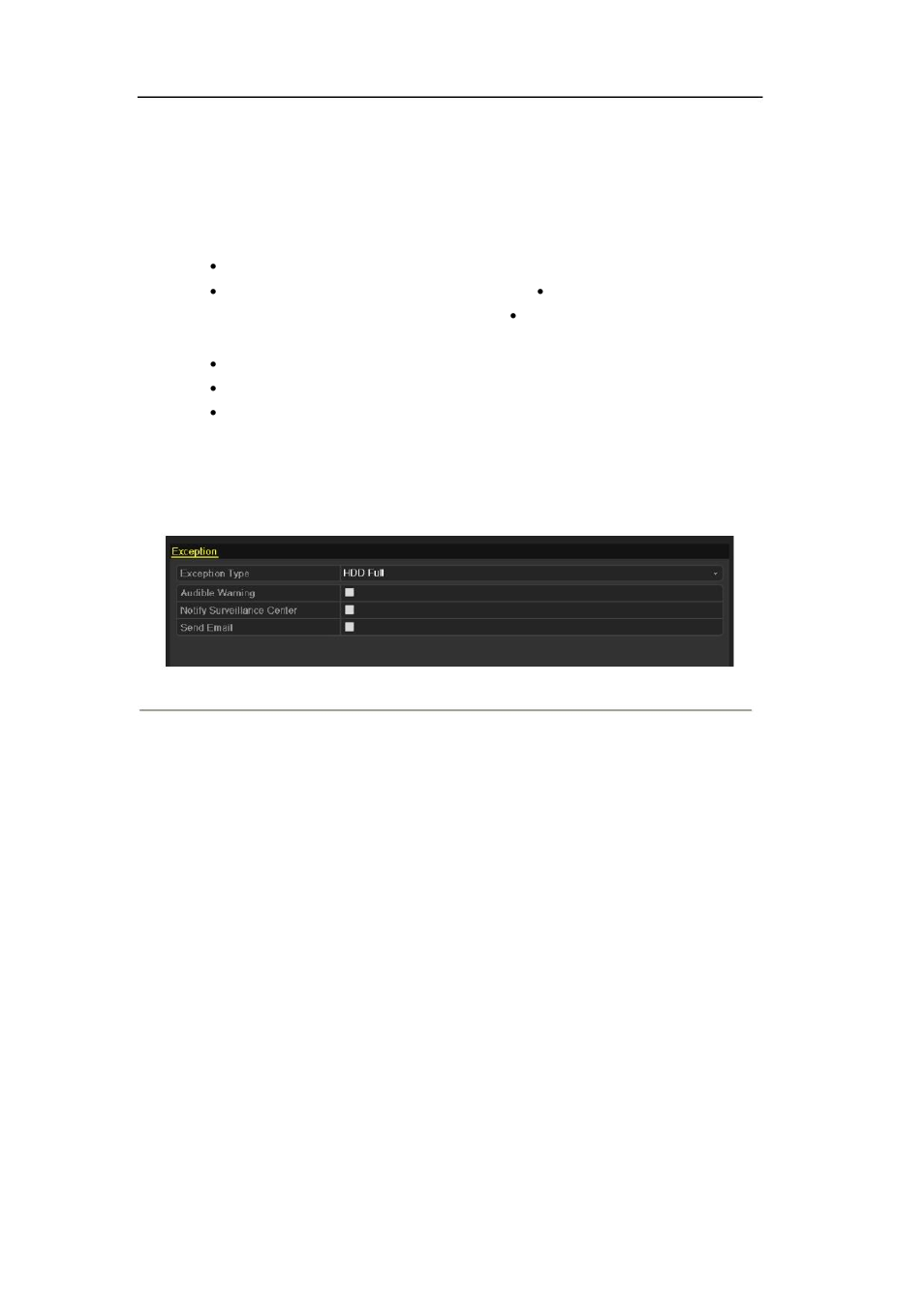 5 handling exceptions | DVR systems DVR-HDE-960H-960H2 Series User Manual | Page 114 / 180