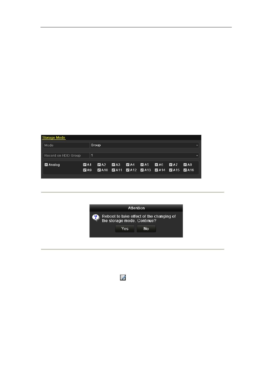 3 managing hdd group, 1 setting hdd groups | DVR systems DVR-HDE-960H-960H2 Series User Manual | Page 142 / 180