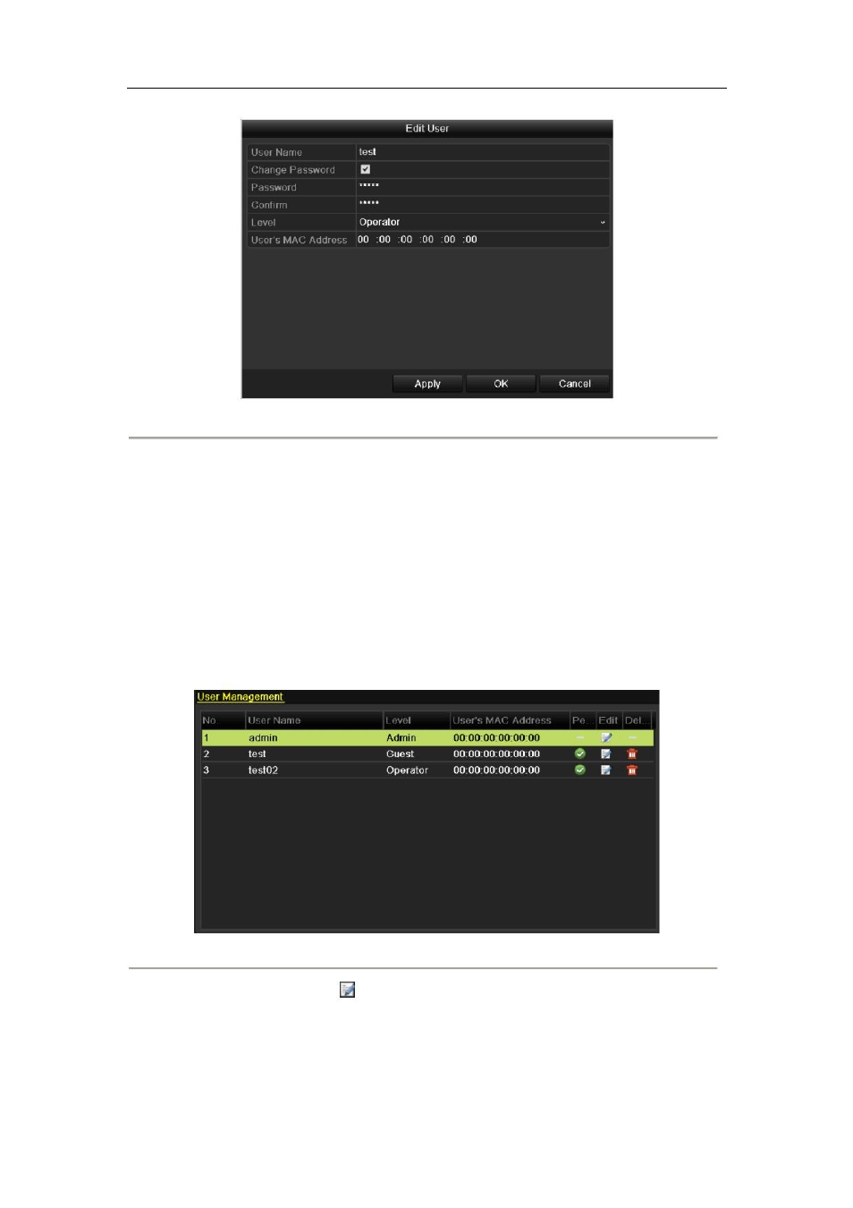 4 changing password of admin | DVR systems DVR-HDE-960H-960H2 Series User Manual | Page 175 / 180