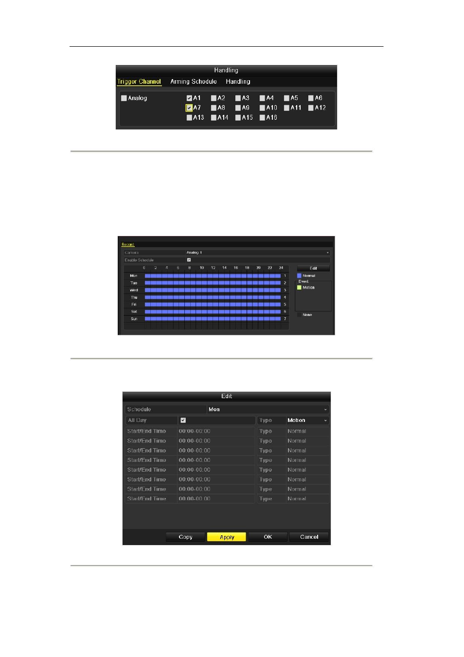 DVR systems DVR-HDE-960H-960H2 Series User Manual | Page 55 / 180