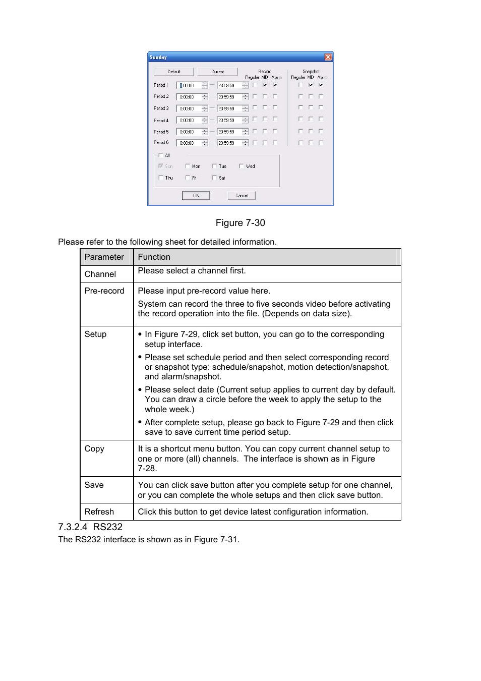 4 rs232 | DVR systems DVRxx04HF-A Series User Manual | Page 132 / 181