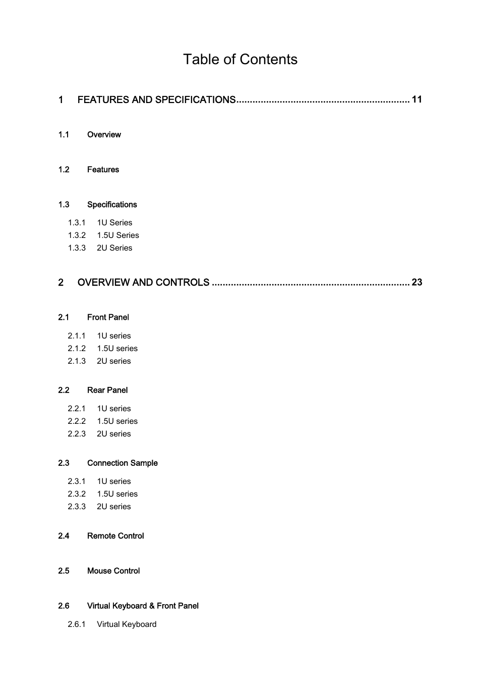 DVR systems DVRxx04HF-A Series User Manual | Page 2 / 181