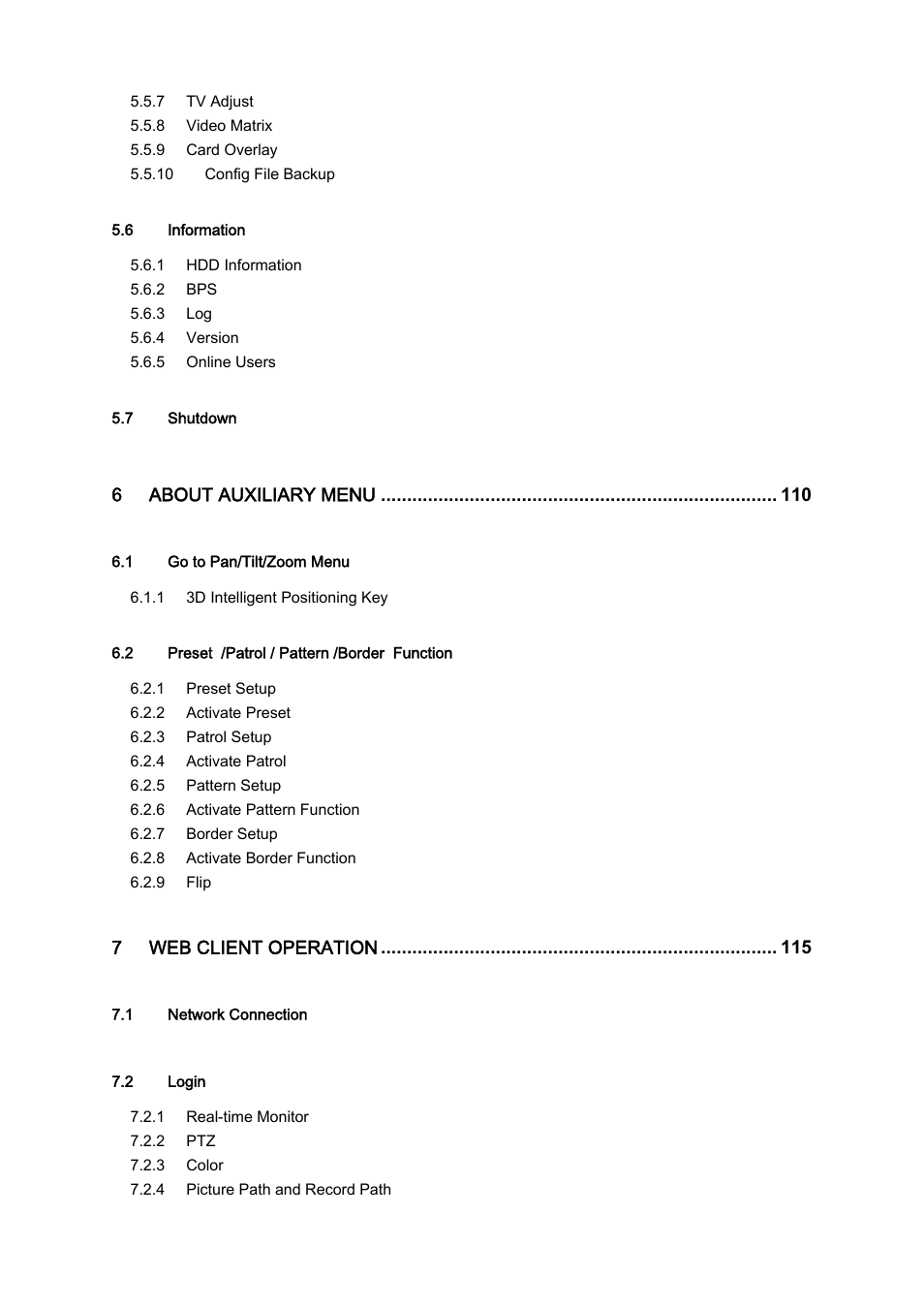 DVR systems DVRxx04HF-A Series User Manual | Page 6 / 181