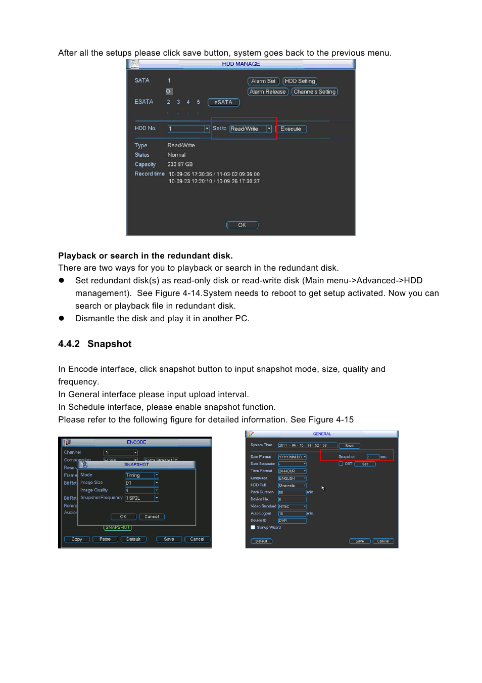 DVR systems DVRxx04HF-A Series User Manual | Page 63 / 181