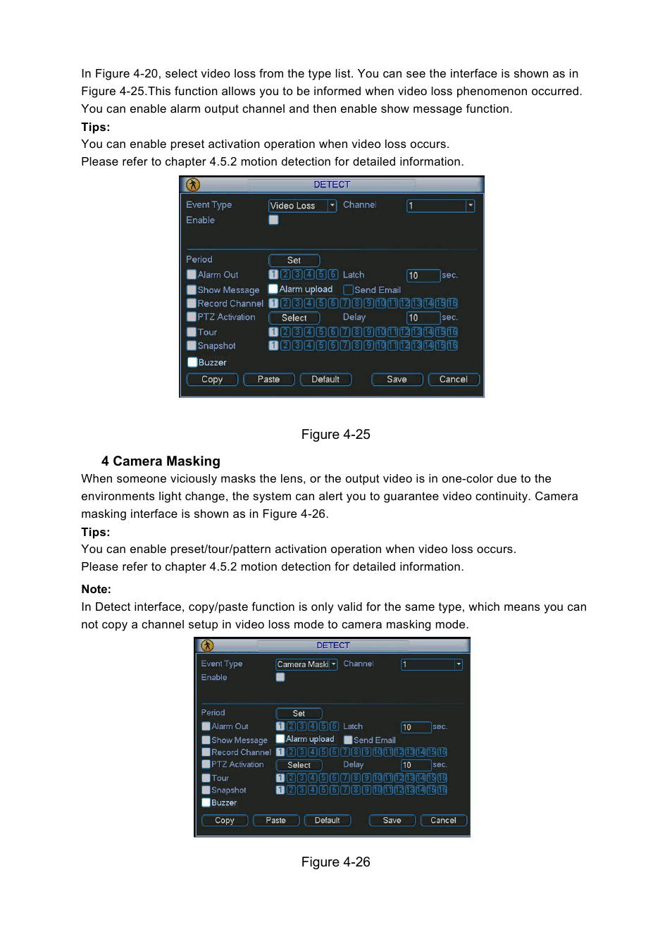 DVR systems DVRxx04HF-A Series User Manual | Page 69 / 181