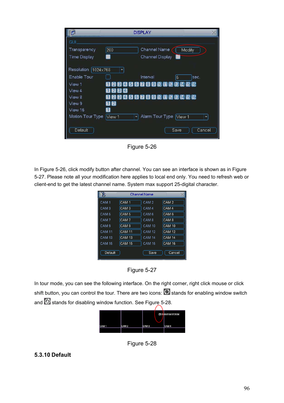 DVR systems DVRxx04HF-S Series User Manual | Page 106 / 194