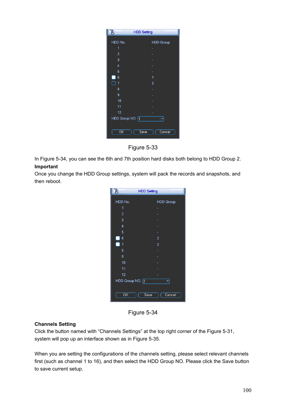 DVR systems DVRxx04HF-S Series User Manual | Page 110 / 194
