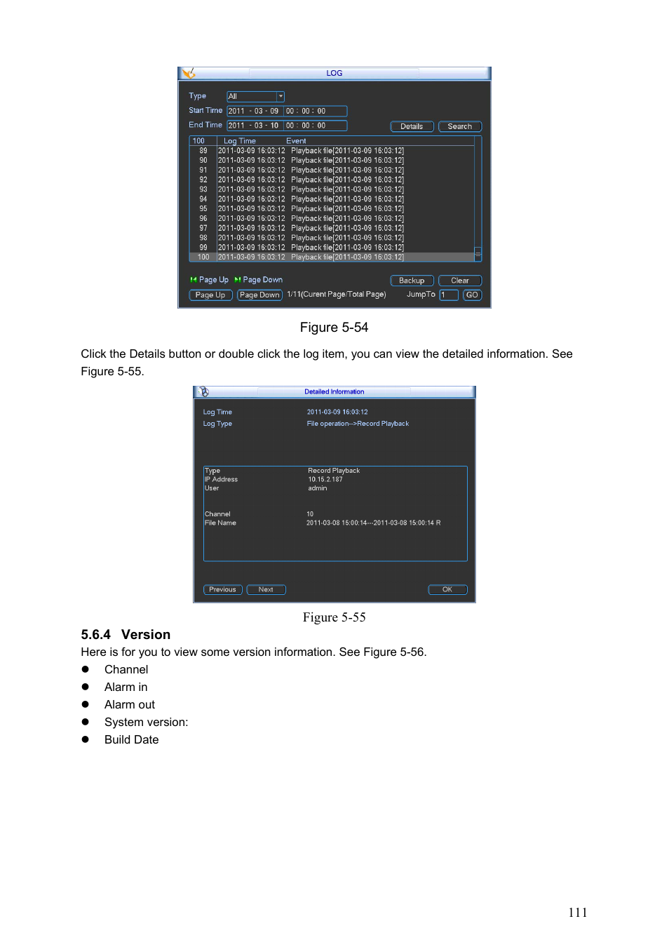 DVR systems DVRxx04HF-S Series User Manual | Page 121 / 194