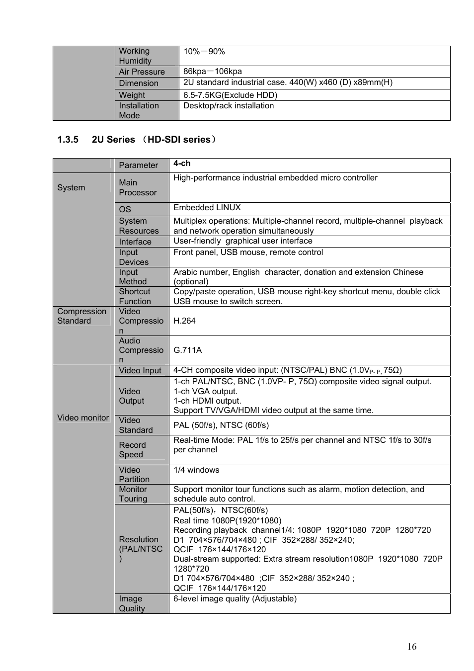 DVR systems DVRxx04HF-S Series User Manual | Page 26 / 194