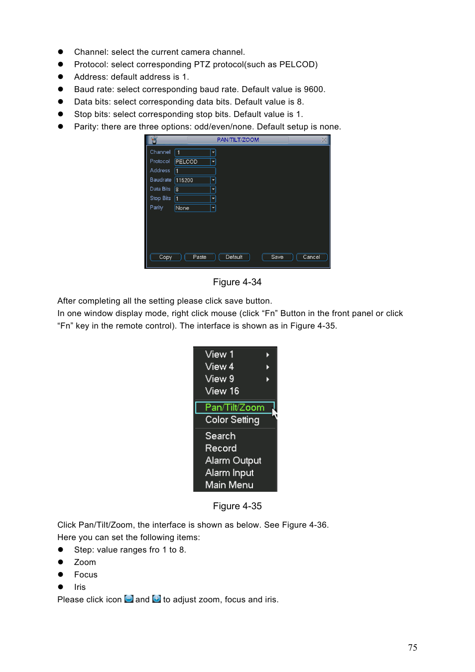 DVR systems DVRxx04HF-S Series User Manual | Page 85 / 194