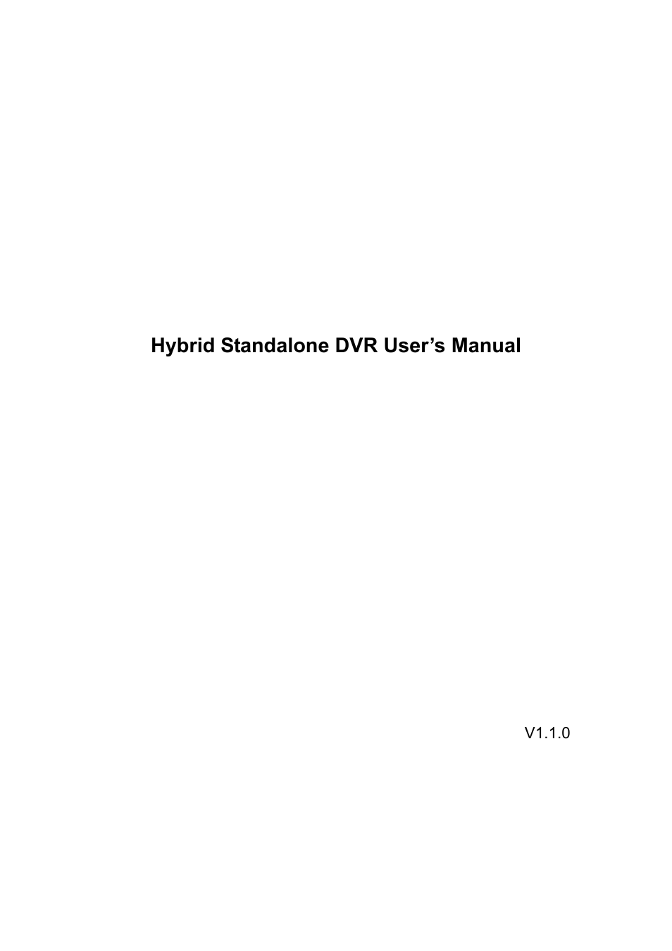 DVR systems DVRxx04HF-U Series User Manual | 193 pages