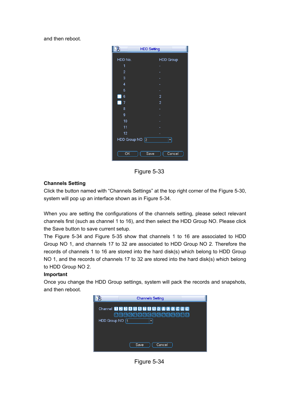 DVR systems DVRxx04HF-U Series User Manual | Page 100 / 193