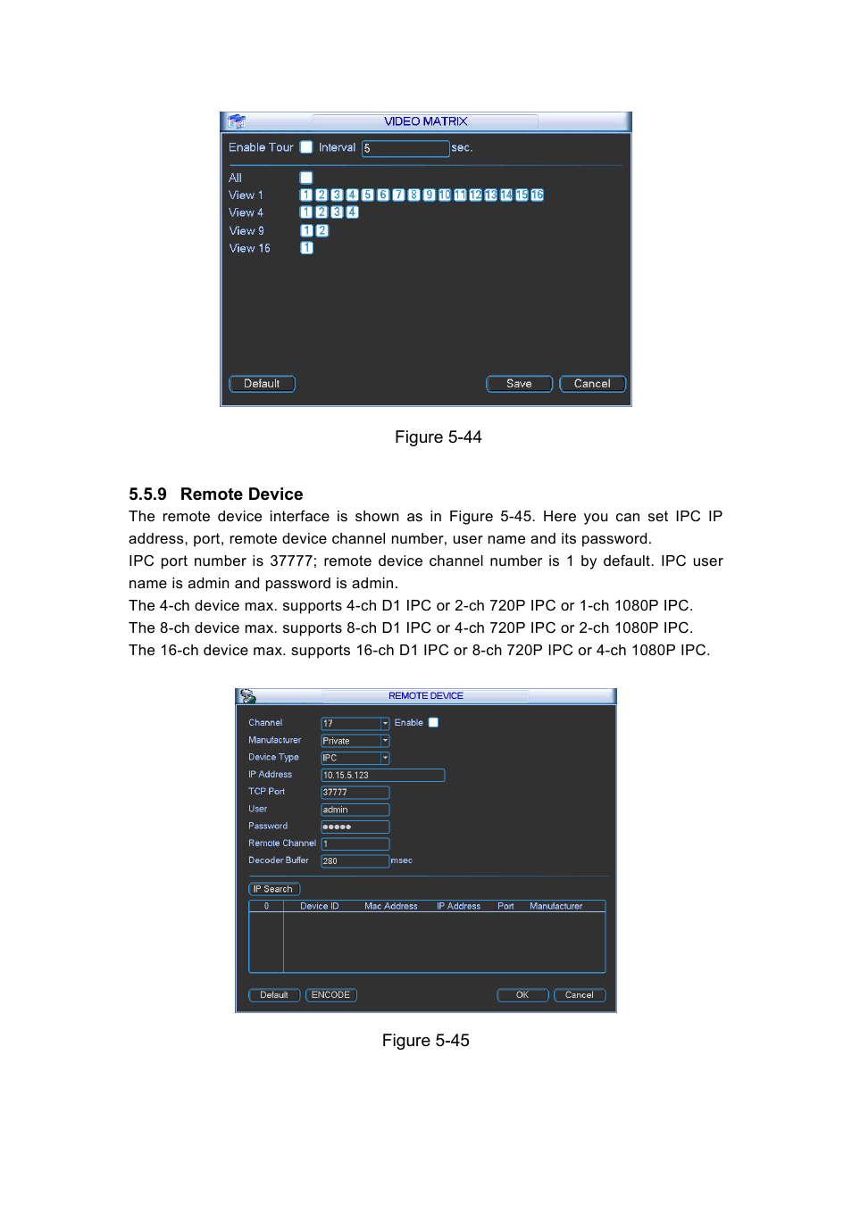 DVR systems DVRxx04HF-U Series User Manual | Page 106 / 193