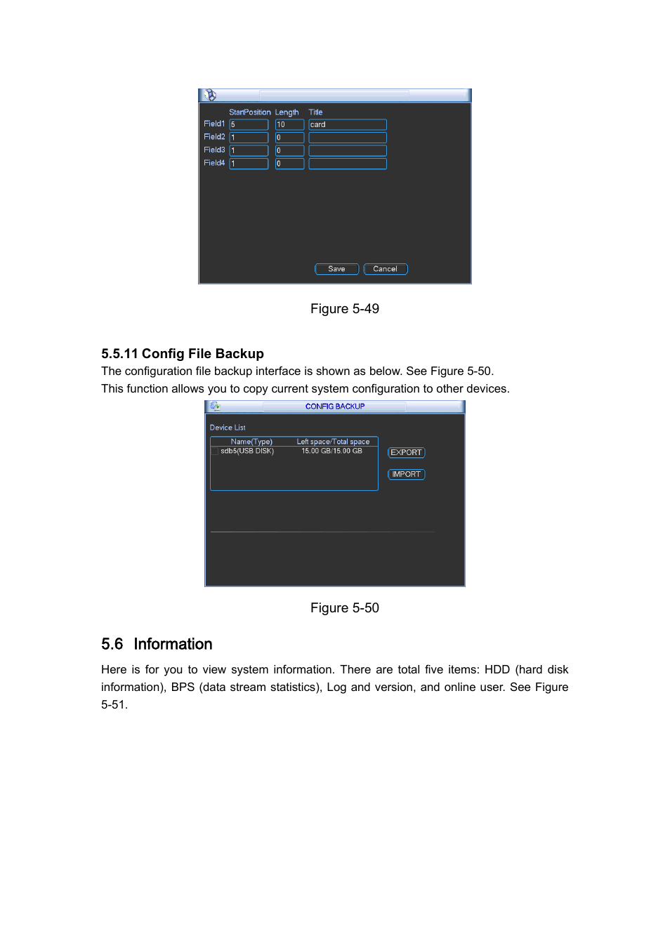 6 information | DVR systems DVRxx04HF-U Series User Manual | Page 109 / 193