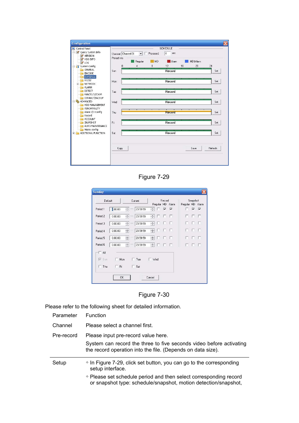 Figure 7-29, Figure 7-30 | DVR systems DVRxx04HF-U Series User Manual | Page 137 / 193