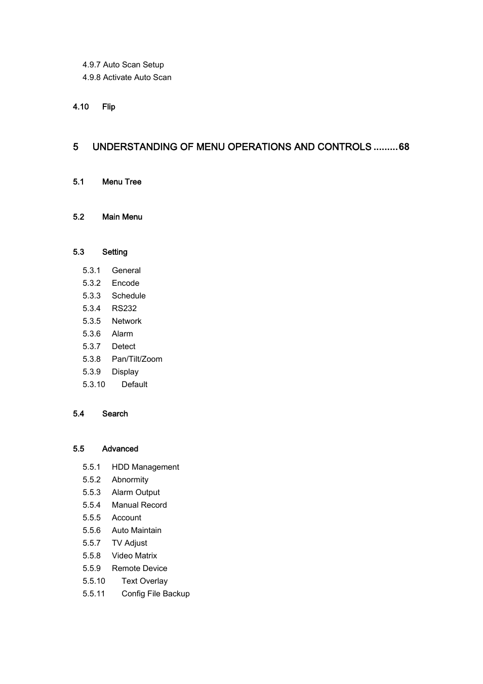 DVR systems DVRxx04HF-U Series User Manual | Page 5 / 193