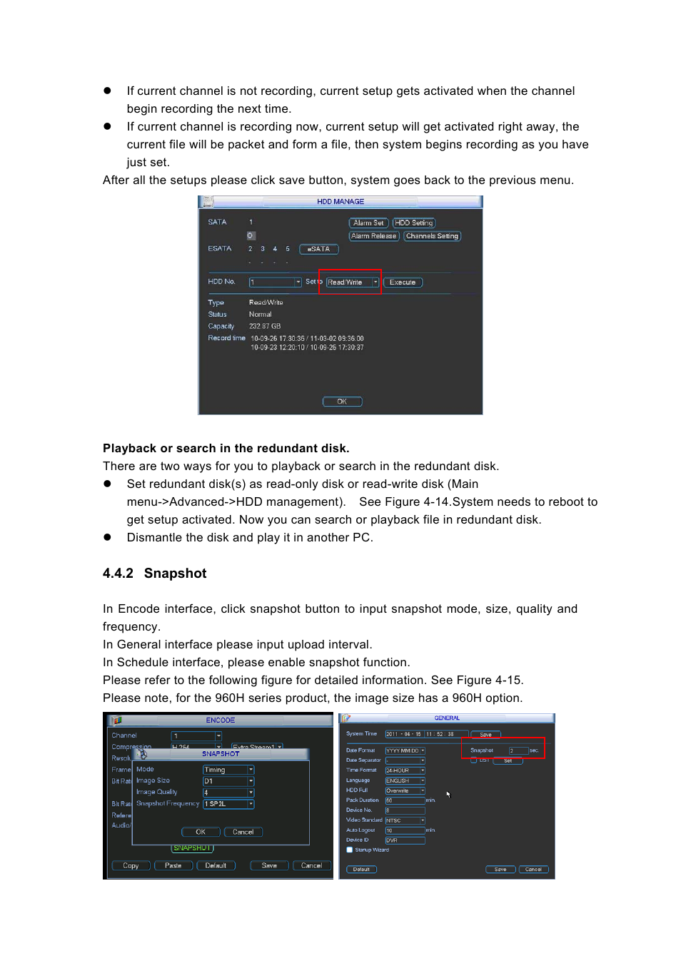 DVR systems DVRxx04HF-U Series User Manual | Page 61 / 193