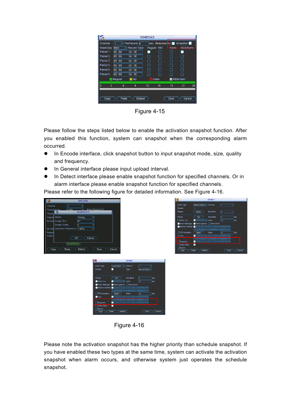 DVR systems DVRxx04HF-U Series User Manual | Page 62 / 193