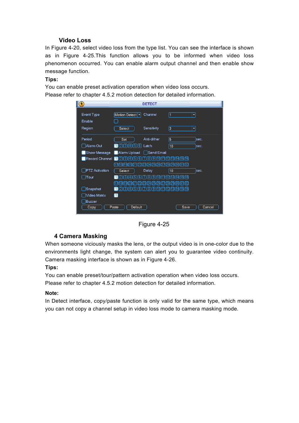 DVR systems DVRxx04HF-U Series User Manual | Page 67 / 193