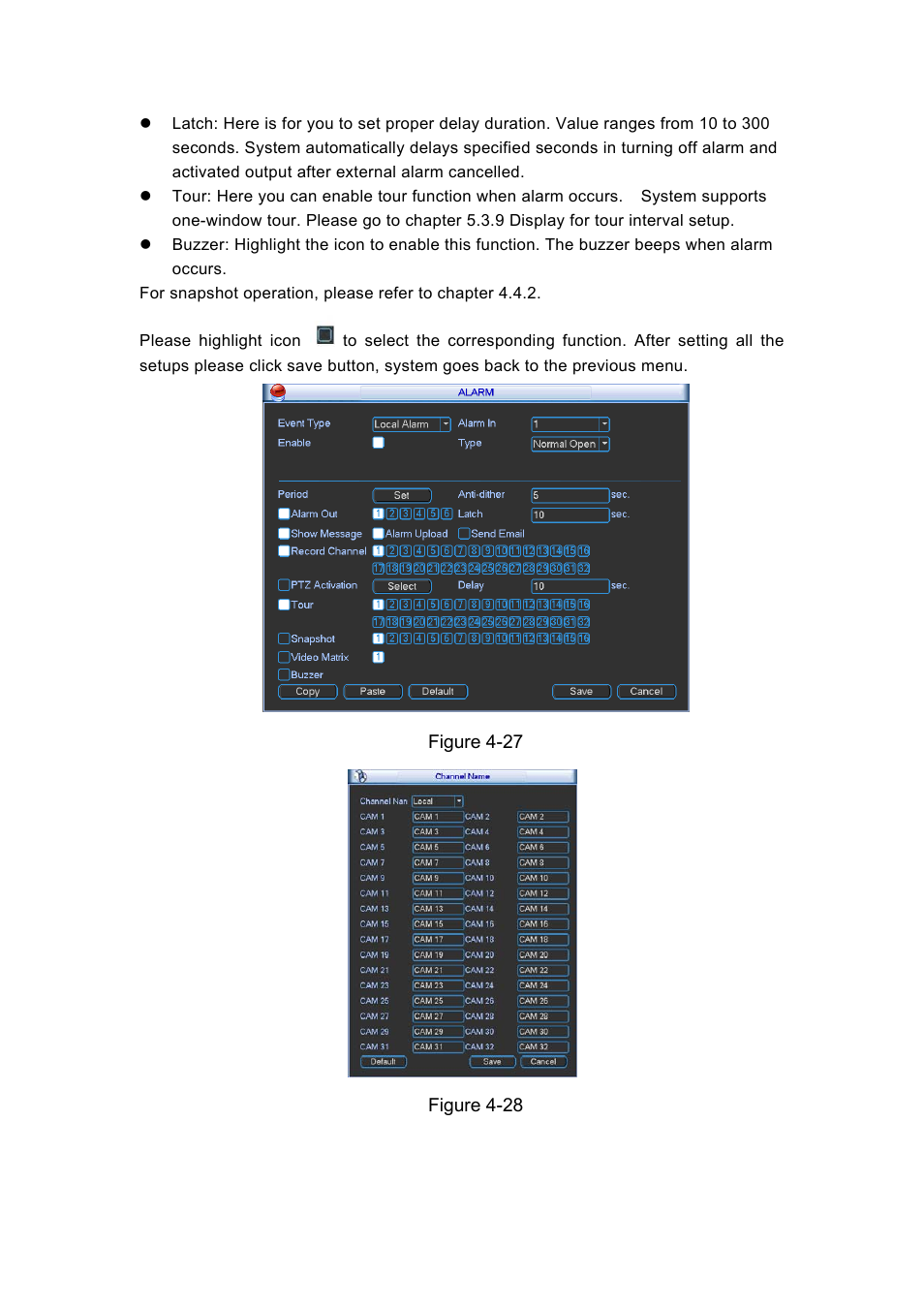 DVR systems DVRxx04HF-U Series User Manual | Page 69 / 193