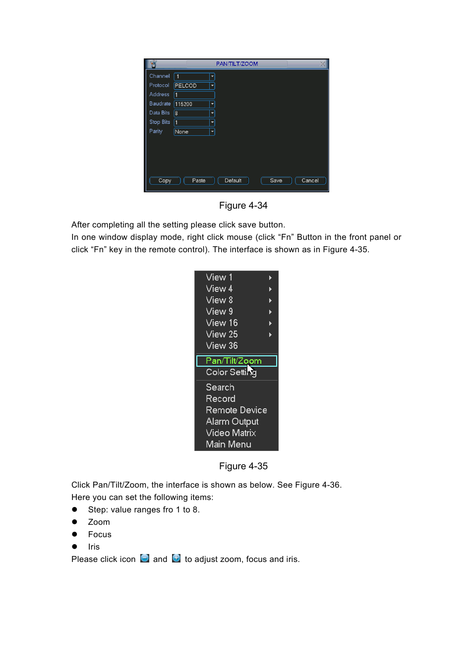DVR systems DVRxx04HF-U Series User Manual | Page 73 / 193
