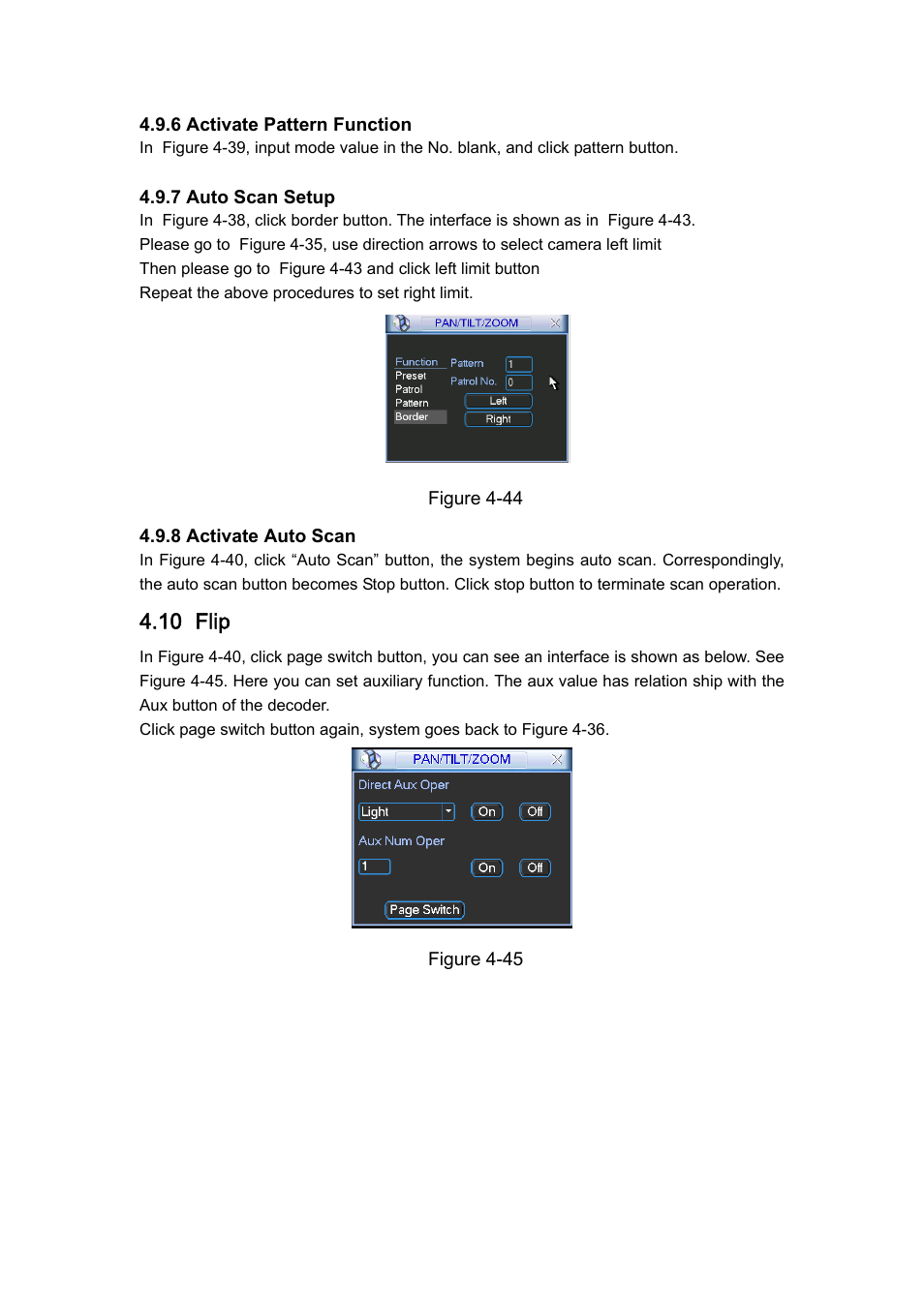 10 flip | DVR systems DVRxx04HF-U Series User Manual | Page 77 / 193