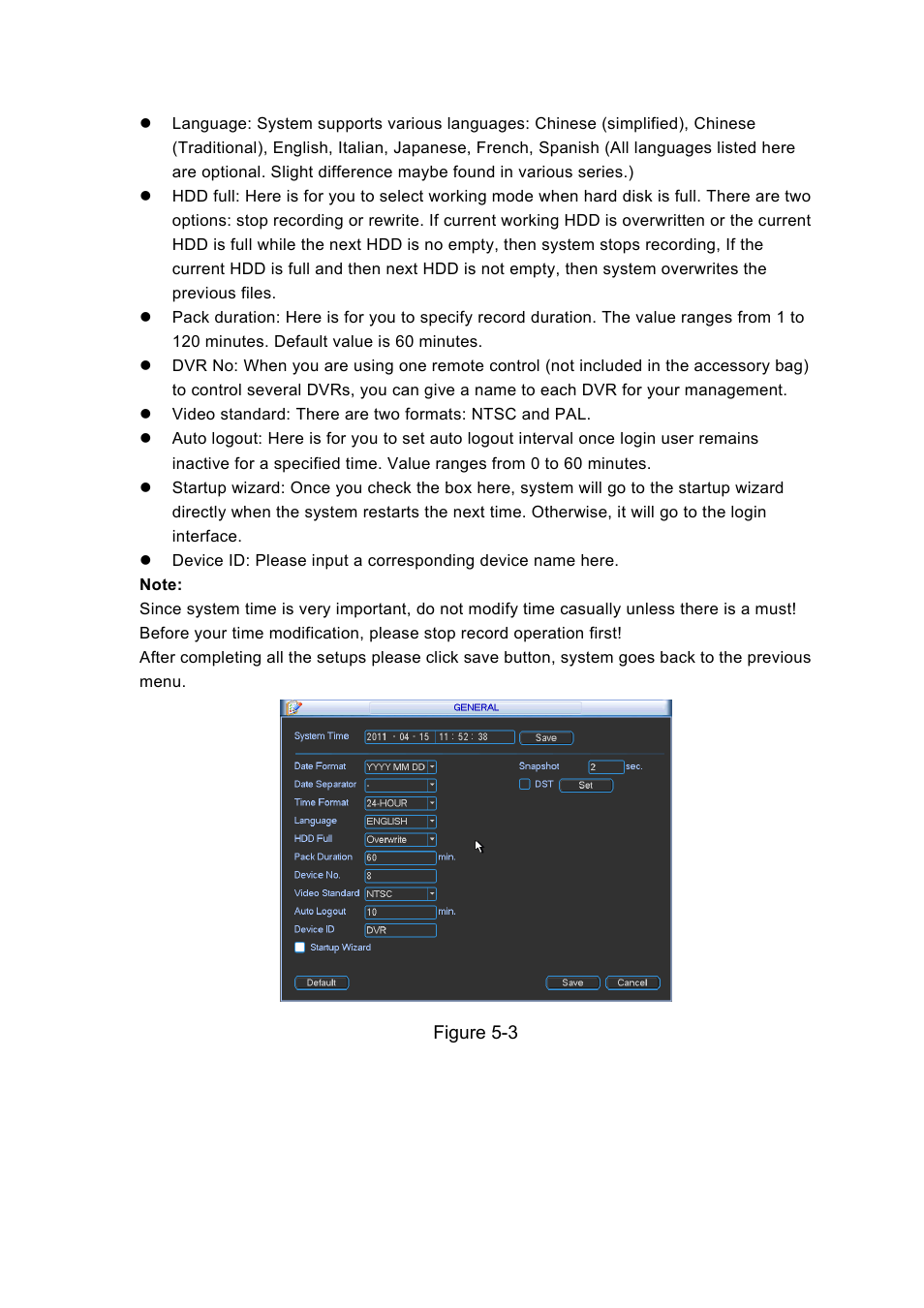 DVR systems DVRxx04HF-U Series User Manual | Page 80 / 193