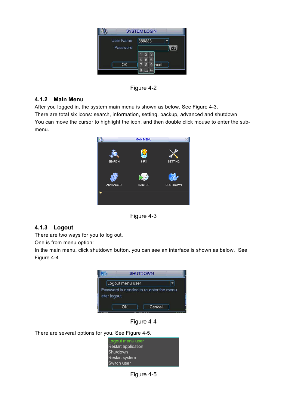 DVR systems DVRxx04LE-A Series User Manual | Page 33 / 156