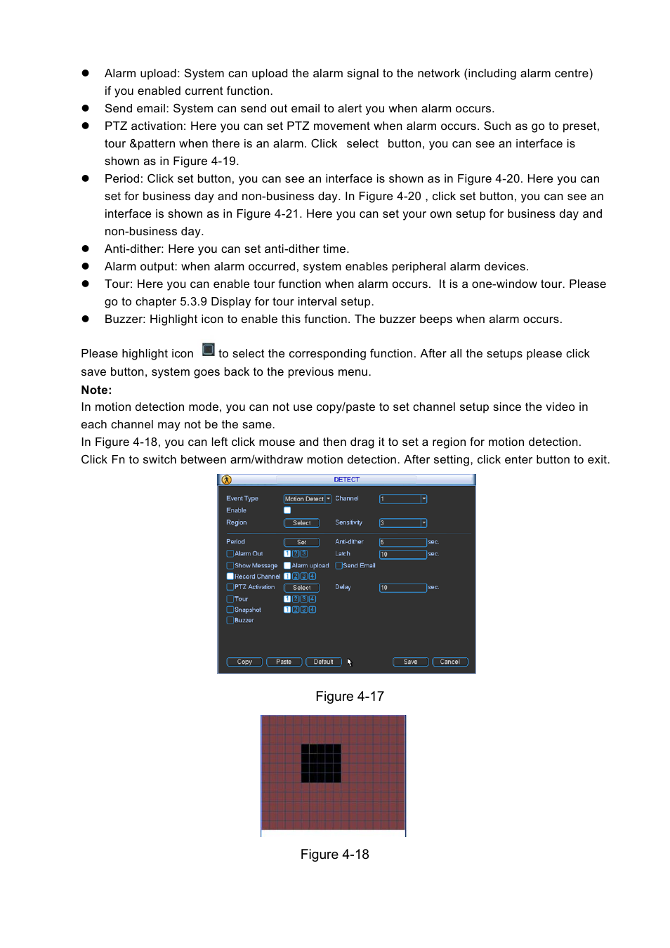 DVR systems DVRxx04LE-A Series User Manual | Page 43 / 156