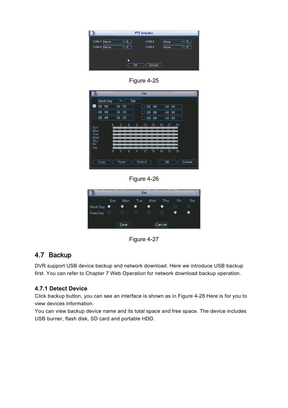 DVR systems DVRxx04LE-A Series User Manual | Page 47 / 156